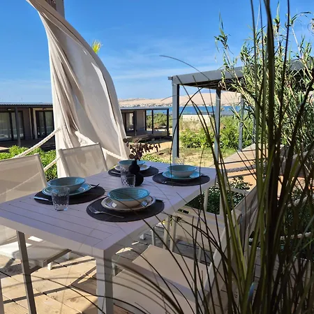 Luxury Mobile Home Moonwalk Terra Park Spiritos, Pag Island , Kolan, Novalja Exterior photo